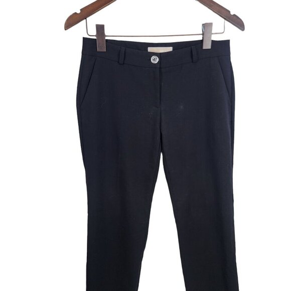 Michael Michael Kors‎ Pants Womens Size 2 Black Ankle Length - Picture 4 of 10